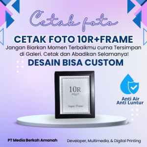 Cetak Foto 10R+Frame