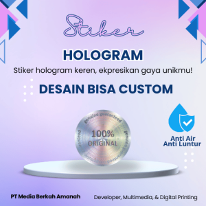 Stiker Hologram